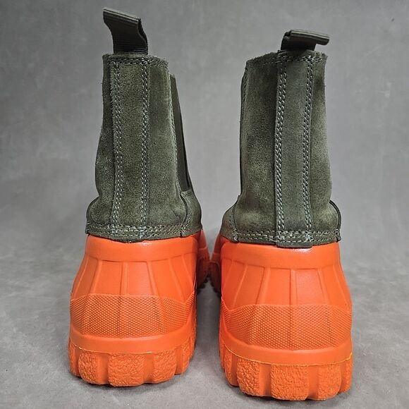 Diemme Balbi Sage Green Suede Boots Italy Sz 45 US 11 MSRP $380 - Picture 6 of 11